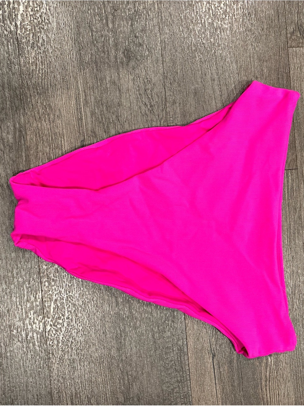 MOTHER Hot Pink High-Cut Bikini Bottom